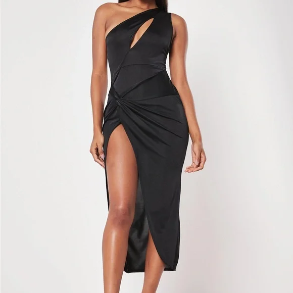 missguided backless dress MISSGUIDED Sleeveless Backless Ribbed Bodycon Midaxi Dress With Ruched Side MISSGUIDED